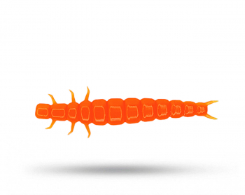 High5Lures Larva - Orange Yellow UV